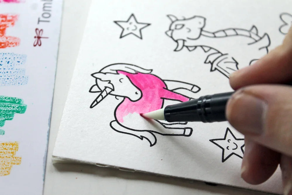How To Blend Tombow Dual Brush Pens