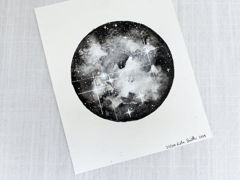 Black and White Galaxy