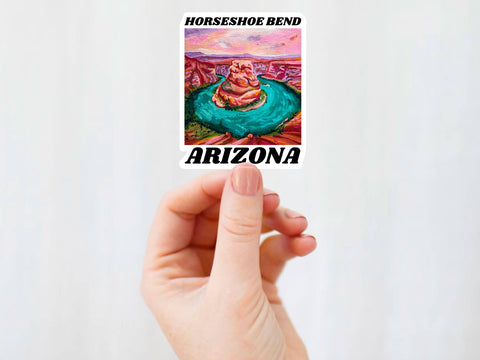 Horseshoe Bend Arizona Sticker