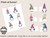 Printable DIY Christmas Gnome Gift Tag Stickers - PNG Digital Download