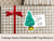 Christmas Tree Gift Tag Sticker Pack