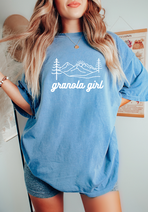 Granola Girl Mountain T-Shirt