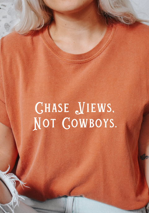 Chase Views Not Cowboys T-shirt