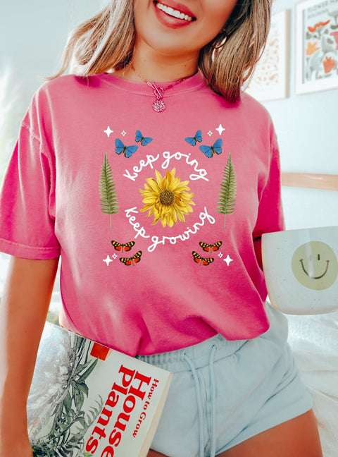 Sunflowers & Butterflies T-shirt