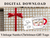Printable DIY Santa Gift Tag Stickers - PNG Digital Download