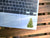 Pine Tree sticker for your water bottle, laptop, car sticker, journal, window, or other smooth surface.  Perfect for personalizing your belongings or as a gift for someone who loves the forest and the outdoors.