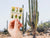 Cactus Sticker - Botanical Illustration, Vintage Western Sticker, Cactus Christmas Gift, Laptop Decal, Phone Sticker, Western Tumbler