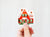 Christmas Village House Sticker for all your holiday party favors or Christmas crafting!