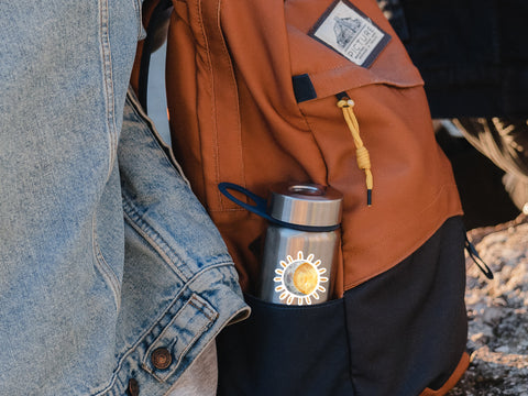 Sun & Moon sticker for your water bottle, laptop, car sticker, journal, window, or other smooth surface.  Perfect for personalizing your belongings or as a gift for someone who loves to dream about the big picture.